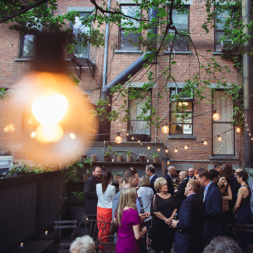 Exclusive Brooklyn Brownstone garden for private events
