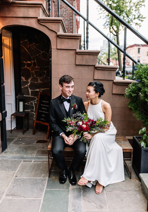 Idyllic Brooklyn Brownstone setting for weddings and private events